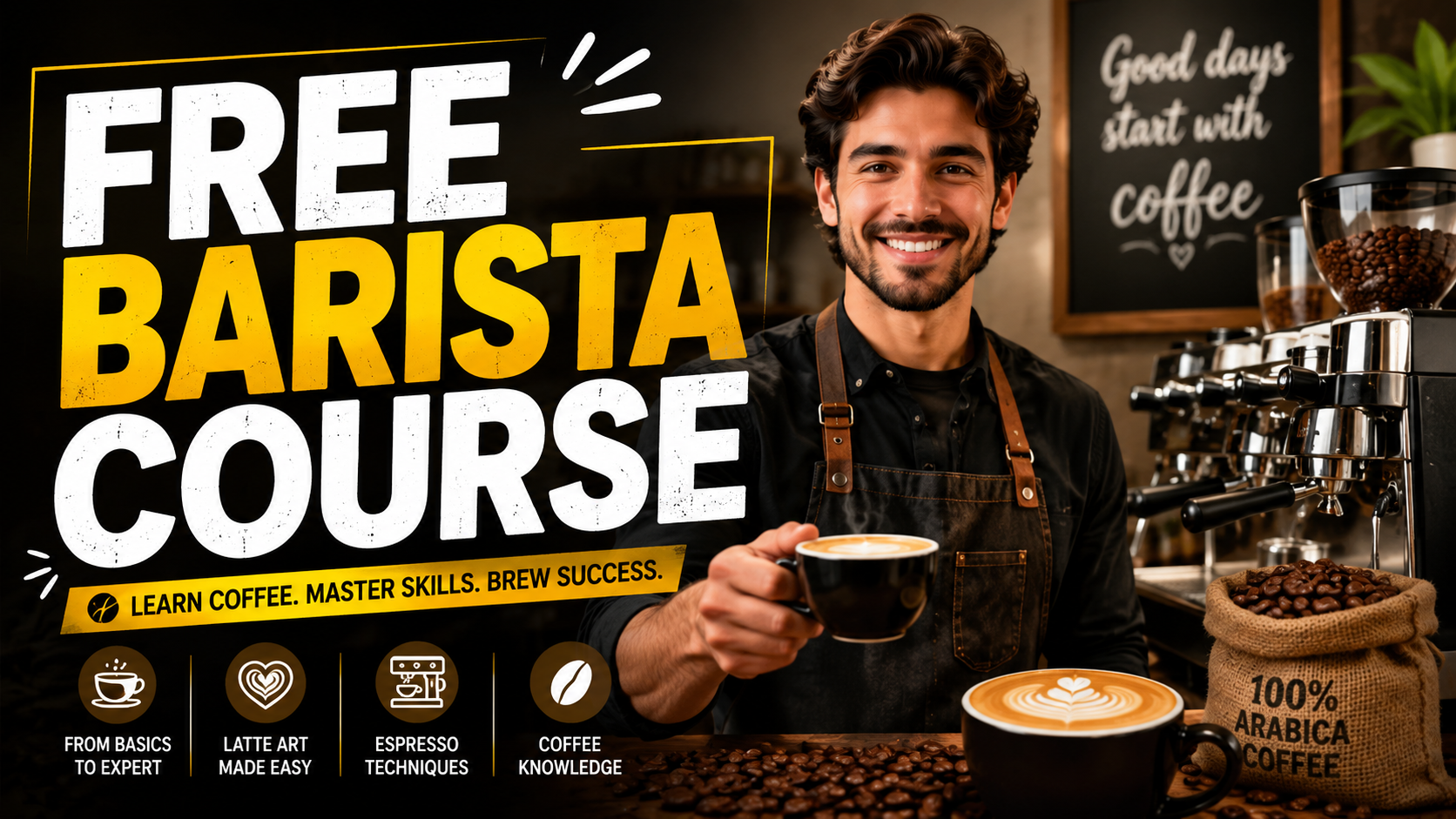 FREE BARISTA (coffee) COURSE