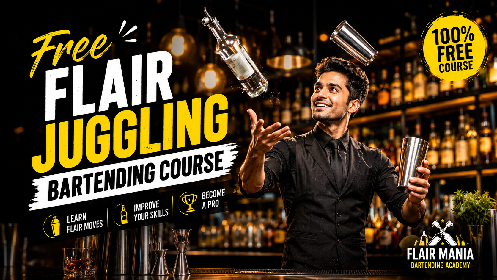 Free Flair (juggling) Course