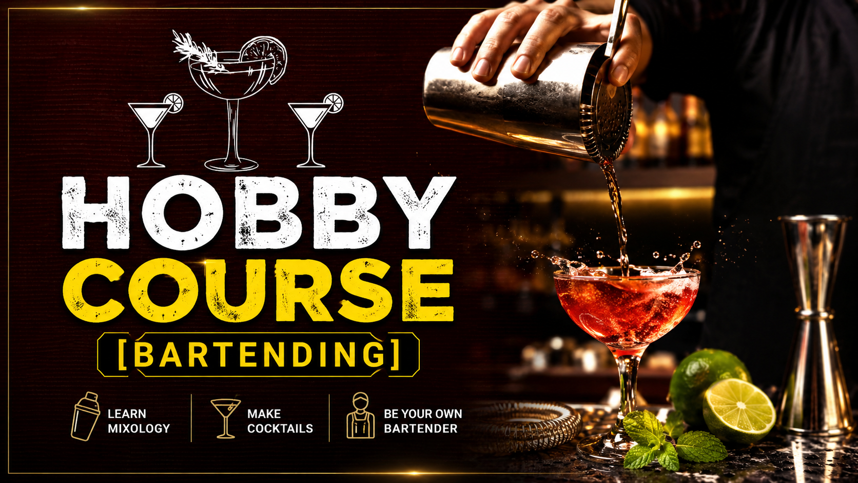 HOBBY BARTENDING COURSE