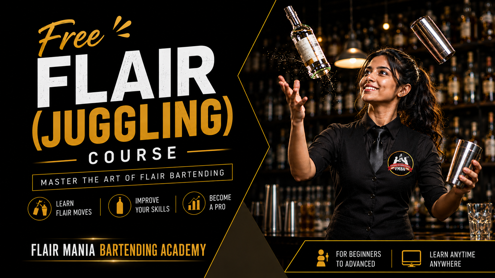 FREE FLAIR (JUGGLING) COURSE