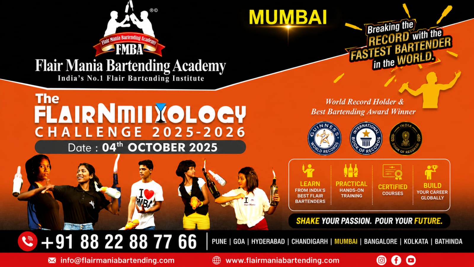 The Flair & Mixology Challenge Semi  Final in Mumbai