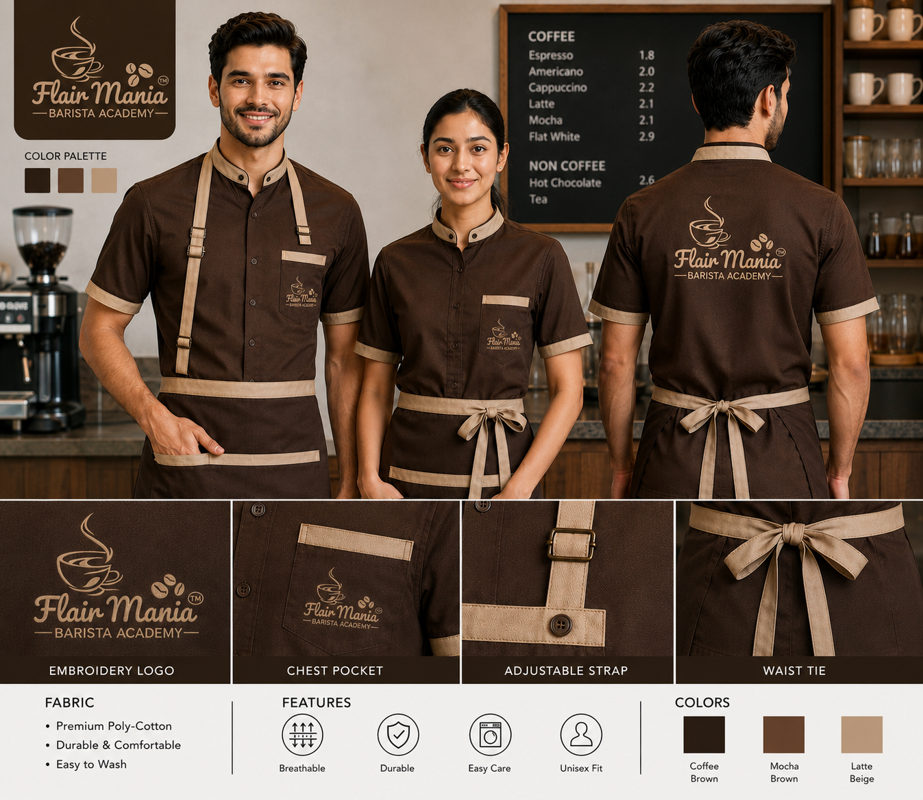 Flair Mania Barista Dress